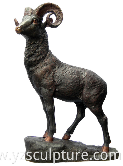 life size goat sculpture 